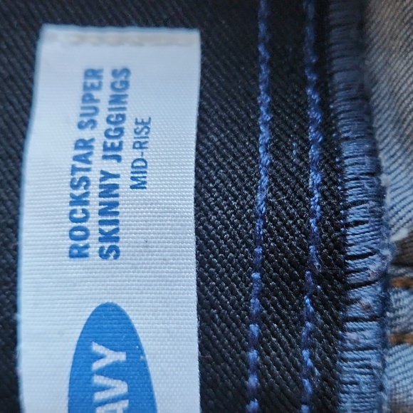 Old Navy Women's Super Skinny Jeans in Blue Size 12 - Picture 2 of 9